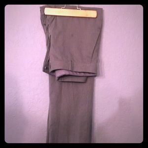 Express men's producer style dress pant in gray